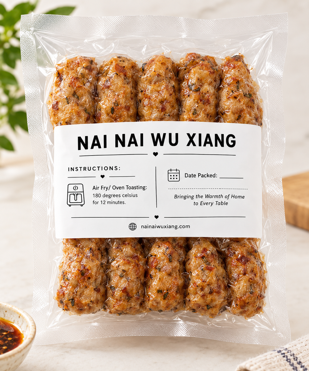 [2 Packet Bundle] Home-Made Wu Xiang/ Ngoh Hiang [10 Pieces]
