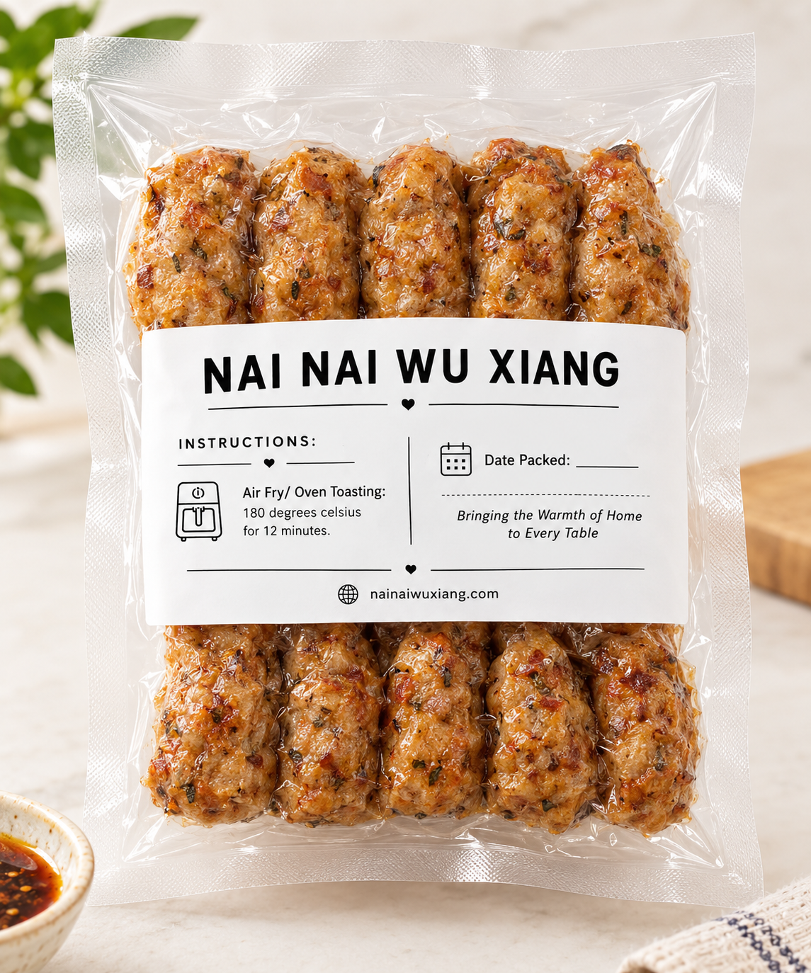 Home-Made Wu Xiang/ Ngoh Hiang [10 Pieces]
